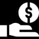 hand with money