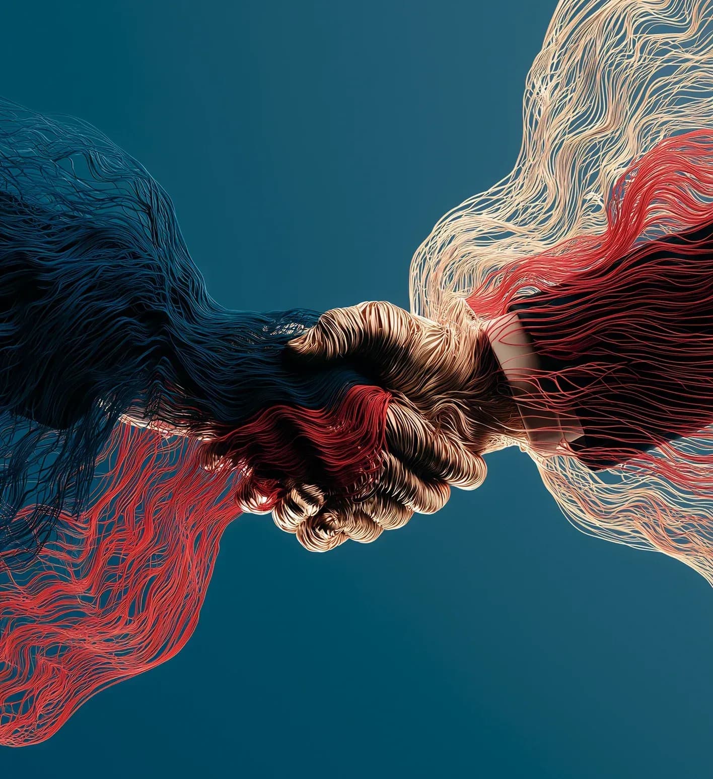 shake hands
